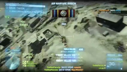 BF3 Squad Feed "HeliChoppin It Up" Ft LeveLCap and ReddDragons