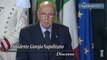 IL PRESIDENTE G. NAPOLITANO ALL' INAUGURAZIONE PREMIO 