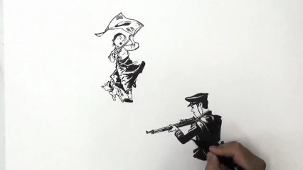 Une impressionnante démonstration de dessin par Kim Jung Gi