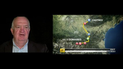 FR - Analyse de l'étape - Étape 8 (Castres > Ax 3 Domaines)