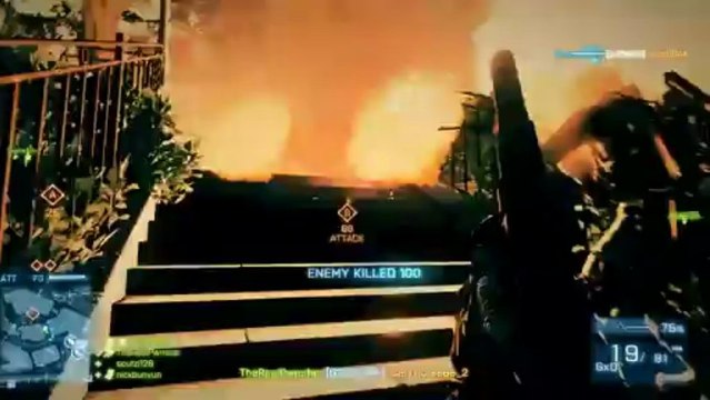 Battlefield 3: Recon Doesnt Mean Sniper Happy Vday (BF3 L96 Gameplay/Commentary)