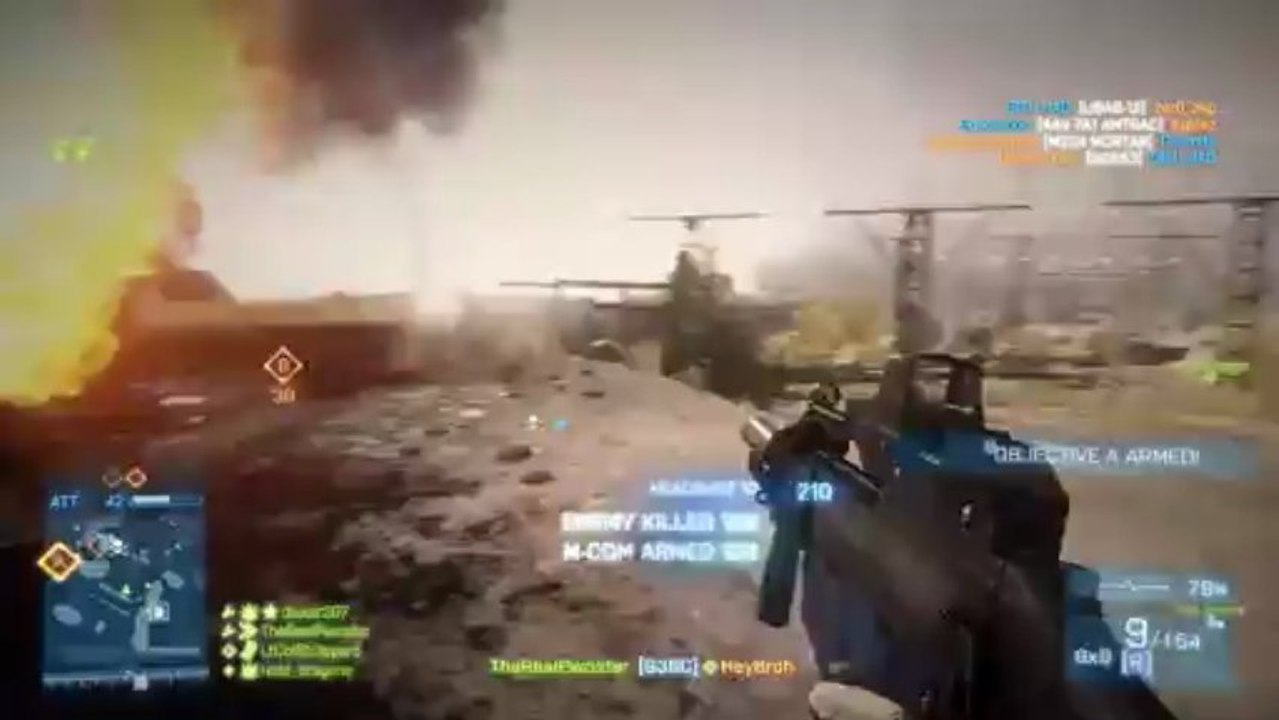 Battlefield 3: "Do Stats Matter?" (BF3 G36C Gameplay/Commentary)