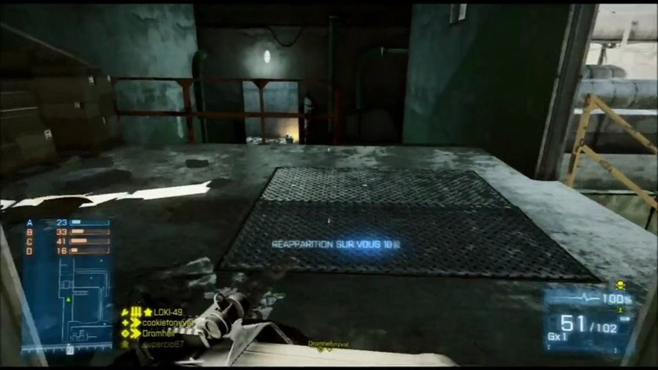 BATTLEFIELD 3 gameplay ferraille