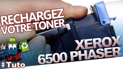 Comment recharger les cartouches laser de Xerox Phaser 6500