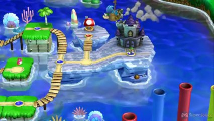 Soluce New Super Luigi U : Niveau 3-Château