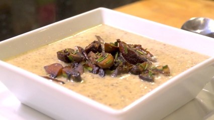 How to make cream of wild mushroom soup