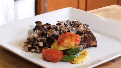 How to make a fire roasted T-bone steak