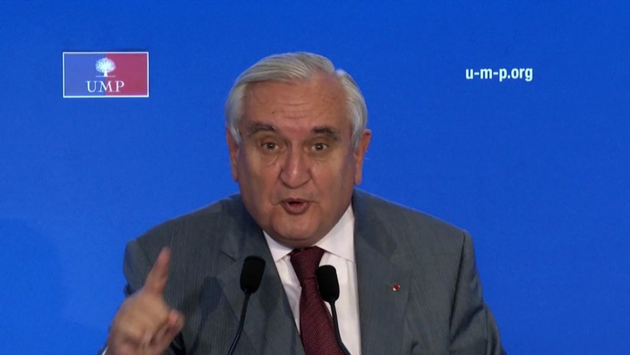Jean-Pierre Raffarin - Appel au vote pour le Congrès de l'UMP
