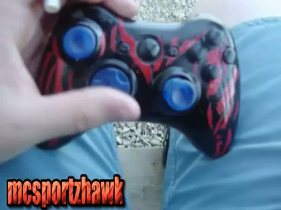 Custom xbox 360 Controller! mcsportzhawk's Controller video Dailymotion
