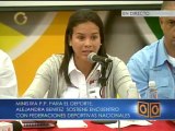 Ministra Benítez asegura que intervención de la Federación de Béisbol no afecta la disciplina