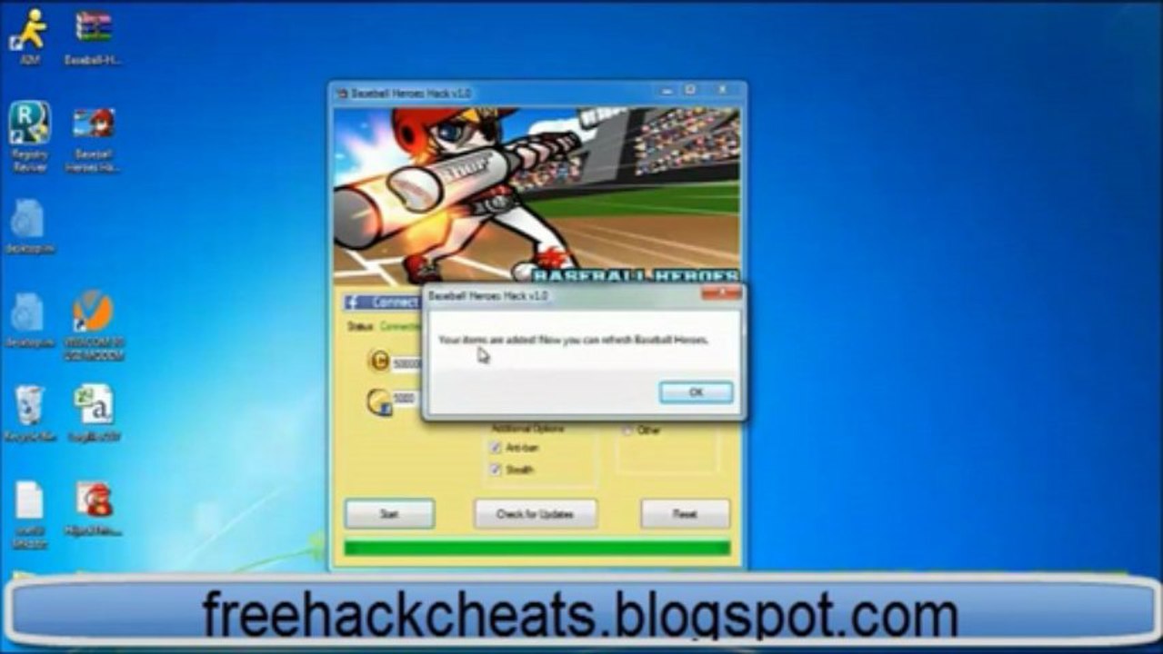 Baseball Heroes Cheats 2013