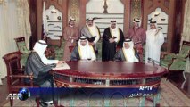 امير قطر يتنازل عن الحكم لابنه الشيخ تميم