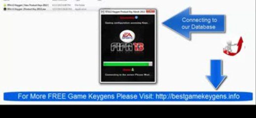 FIFA 13 Keygen [ New Product Keys 2013 ] play fifa 13