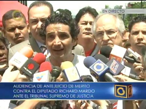Termina audiencia de antejuidio de mérito contra Richard Mardo