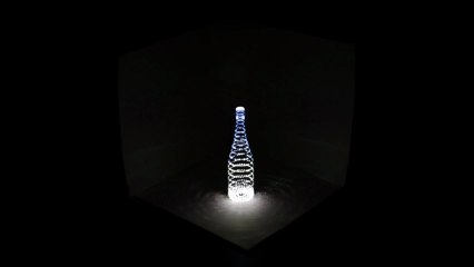 Concept bottle projection mapping