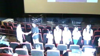 Welcome of Newly Baptised believers at the Gathering church June 23, 2013