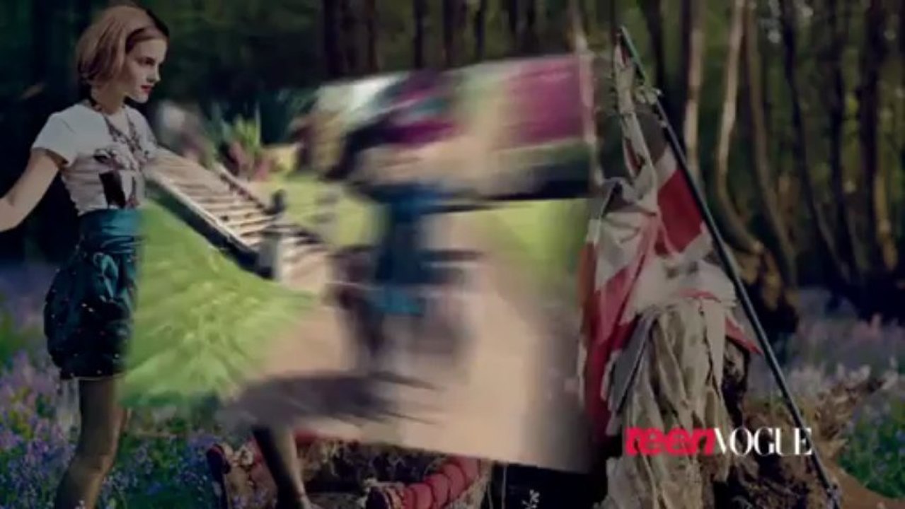 Emma Watson's Official Teen Vogue Cover Shoot Video