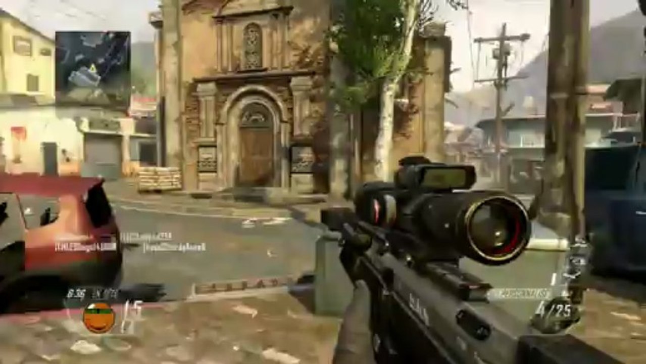Black ops 2►Defi MG au snipe - c'est faciiiiile  )