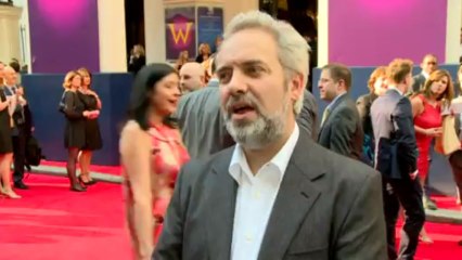 Sarah Jessica Parker and Sam Mendes at theatre premiere