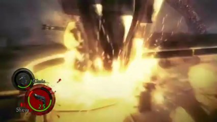 Resident Evil 5 - Part 19 - Sea Monster Fight (Let's Play / Walkthrough / Playthrough)