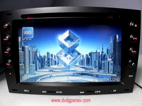 2 Din DVD Player Renault Megane Radio GPS Navigation Touch screen