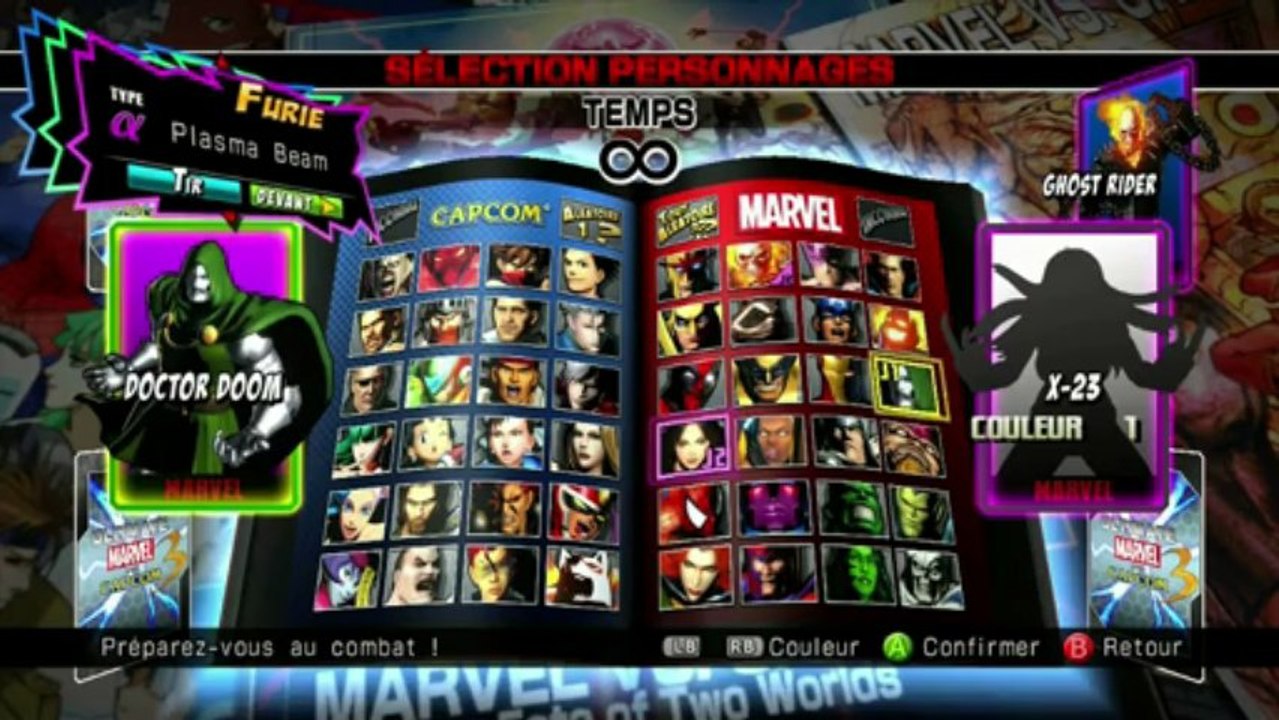 Ultimate Marvel VS Capcom ► Fiona VS malik