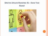 6 Tips To Effective Affiliate Marketing