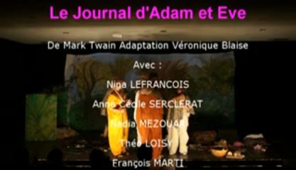 Journal d'Adam et Eve (deuxième partie)