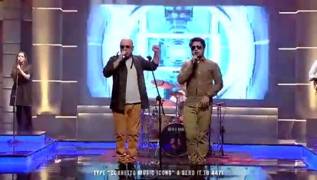 Ali Azmat & Zamad Baig - Deewana on Cornetto Music Icons - (SULEMAN - RECORD)