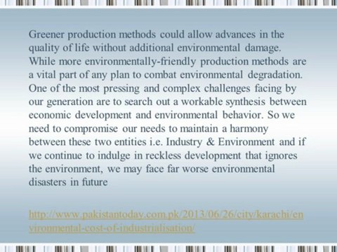 crown capital management group-Environmental cost of industrialisation