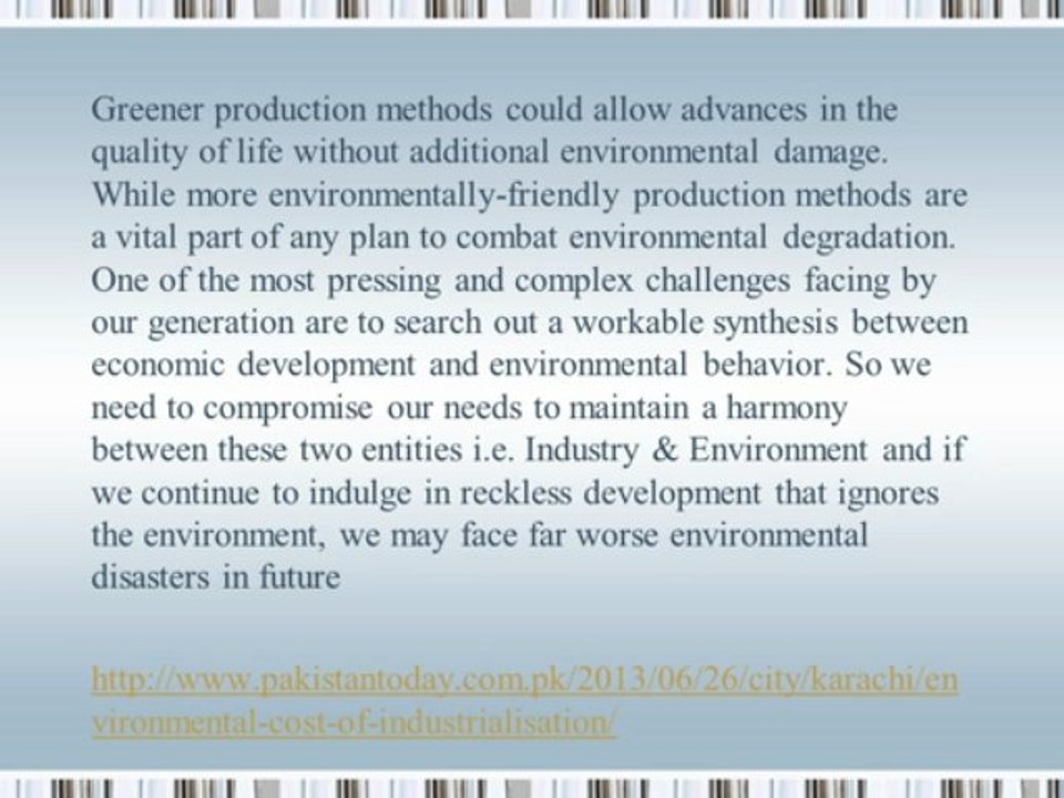 crown capital management group-Environmental cost of industrialisation