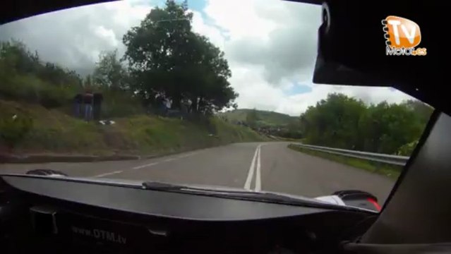 Cámara interior Jose Antonio López-Fombona (Audi A4 DTM) Subida a Sto Emiliano 2013