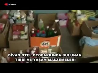 Lüks otelin odalarında molotof kokteyli
