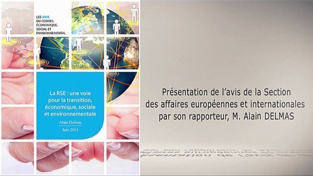 La RSE : une voie pour la transition, économique, sociale et environnementale - cese
