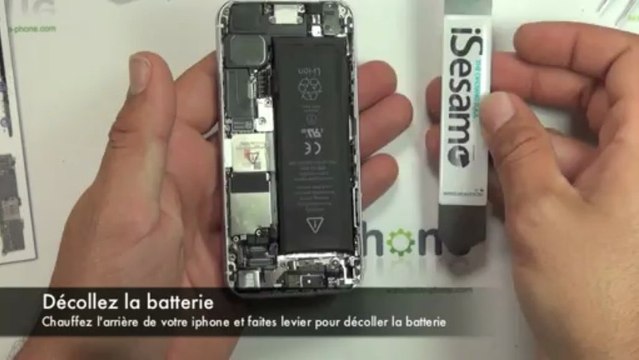 Tutoriel Iphone 5 : remplacer la batterie démontage HD