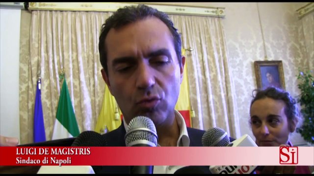 Napoli - Nuovo stadio San Paolo, De Magistris: Raggiungeremo obiettivo (25.06.13)