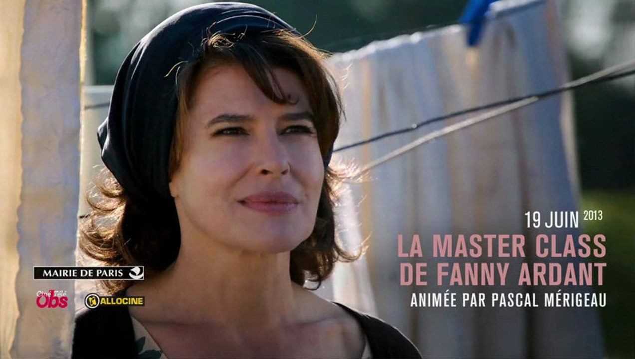 La Master class de Fanny Ardant