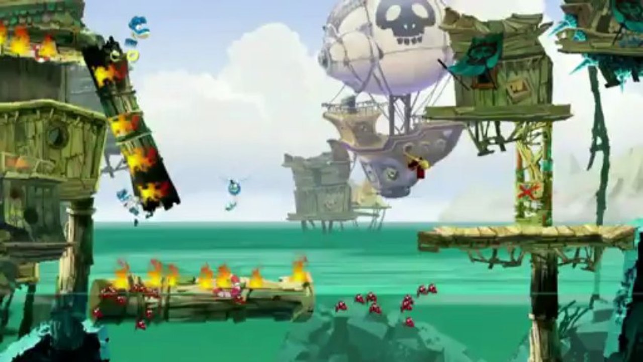 Rayman origins ► Coffre a patte du diable ◄ condensé