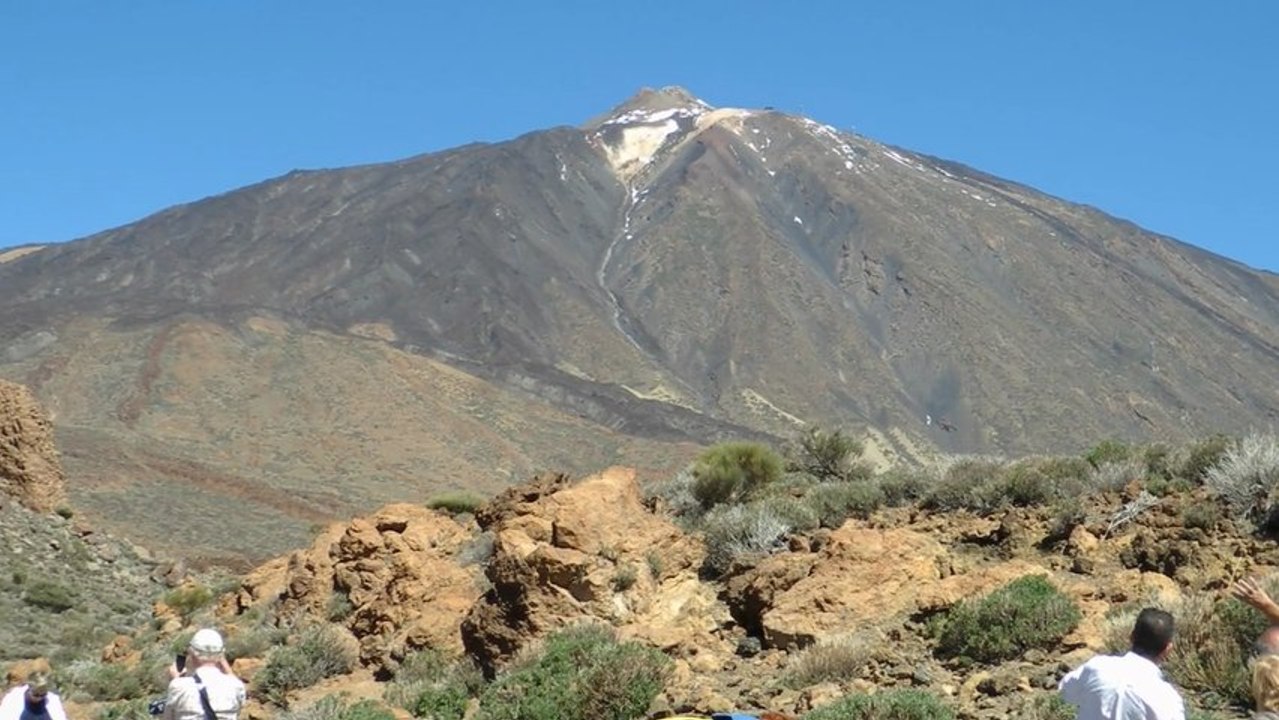LE VOLCAN EL TEIDE -- ÎLE DE TENERIFE  (CANARIES) LE 20 MARS 2013