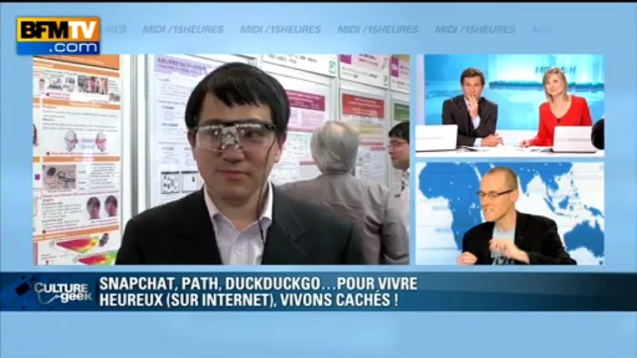 Culture Geek: Snapchat, DuckDuckGo, pour vivre heureux sur internet, vivons cachés - 26/06