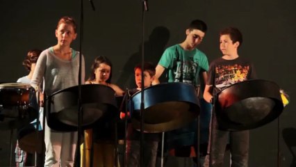 Semaine de la musique 2013 : L’atelier steel Drum à l’ancienne Coopérative