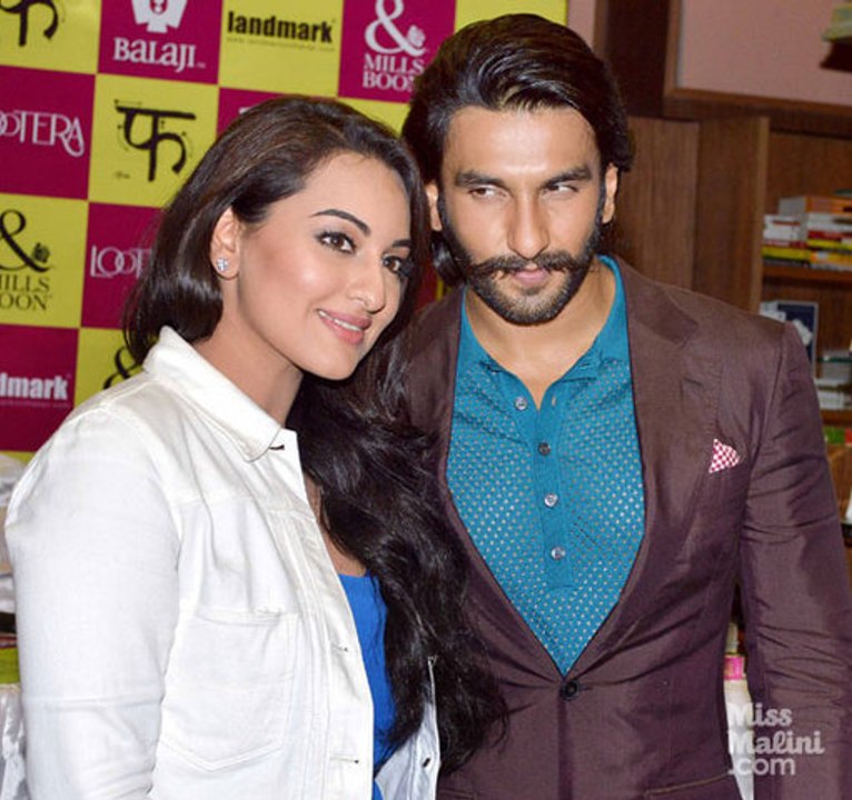 Sonakshi & Ranveer Singh Launch Mills & Boons "Lootera" Collection