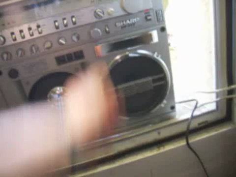 Sharp GF 777 Boombox Ghettoblaster Sound Test