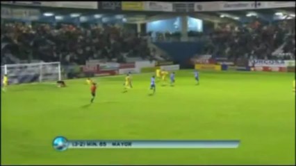 Gol de Mayor a la UD Las Palmas