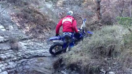 motocross and rock climbing