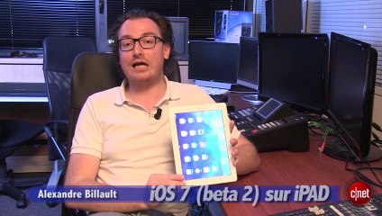 iOS 7 sur iPad (beta 2)
