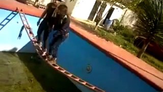 pool stunt fail