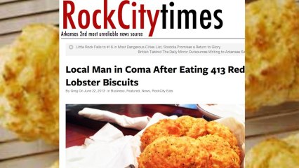 Did 413 Cheddar Biscuits Lead to a Coma?