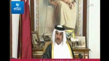 اول خطاب لـ امير قطر الشيخ تميم بن حمد بعد توليه مقاليد الحكم
