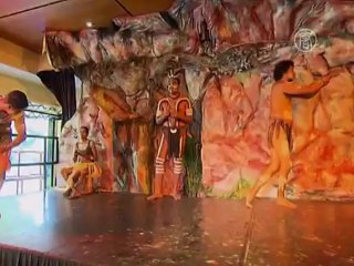 Аборигенные племена Австралии показали свои танцы